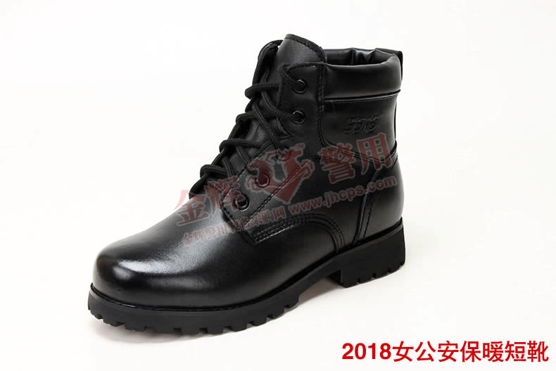 警察冬季保暖鞋,警用雪地靴,2016新款警察皮鞋,正品,.